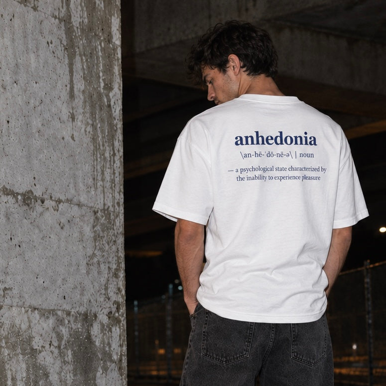 ANHEDONIA Tee - White
