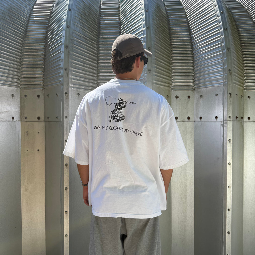 "One Day Closer" Oversized Short Sleeve Tee
