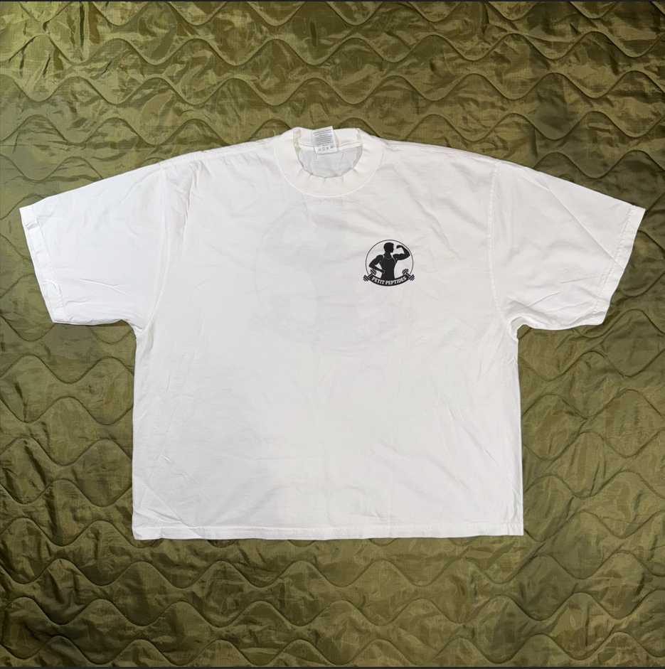"PetitPeptides" Logo Oversized Short Sleeve Tee